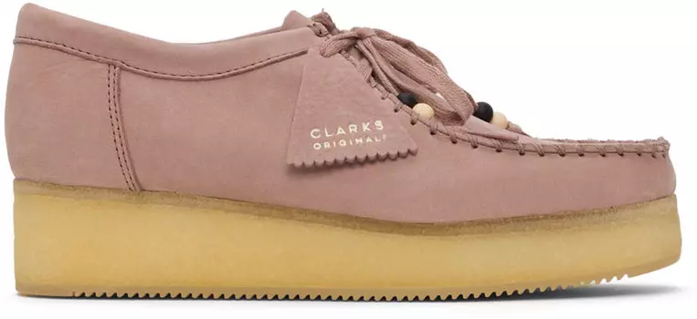 Розовые ботинки Wallacraft Lo Clarks Originals