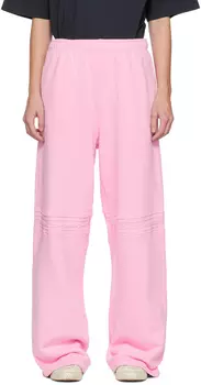 Розовые брюки для отдыха с тиснением Acne Studios
