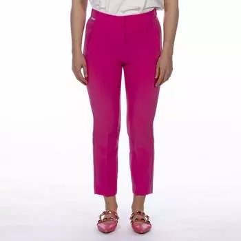 Розовые брюки Kontatto, розовый