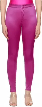 Розовые брюки в стиле диско SKIMS