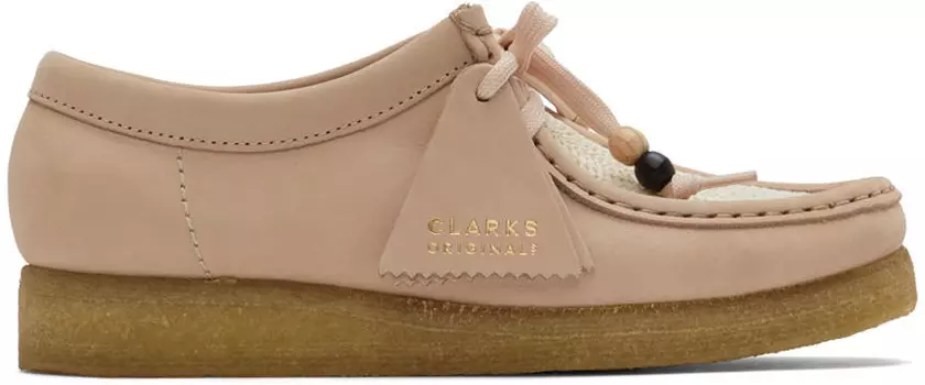 Розовые дерби Wallabee Clarks Originals