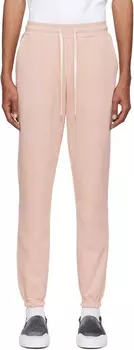 Розовые хлопковые брюки для отдыха John Elliott