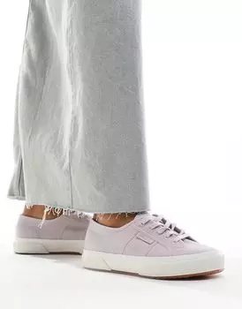 Розовые кеды Superga из парусины