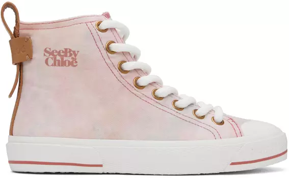 Розовые кроссовки Aryana See by Chlo