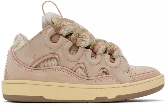 Розовые кроссовки Curb Lanvin