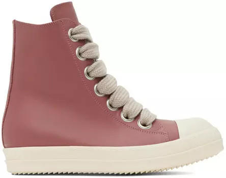 Розовые кроссовки Porterville Jumbolaced Rick Owens