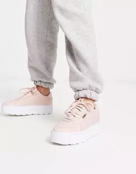 Розовые кроссовки Puma Karmen