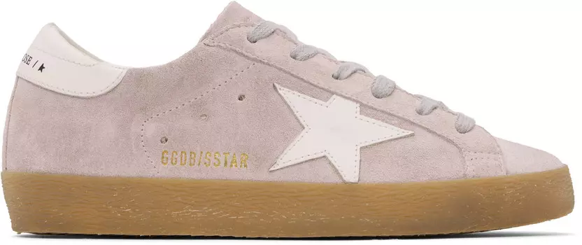 Розовые кроссовки Super-Star Golden Goose