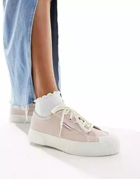 Розовые кроссовки Superga
