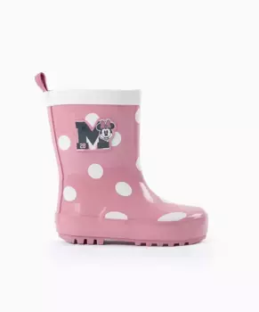 Розовые резиновые сапоги для девочки Minnie Zippy, розовый