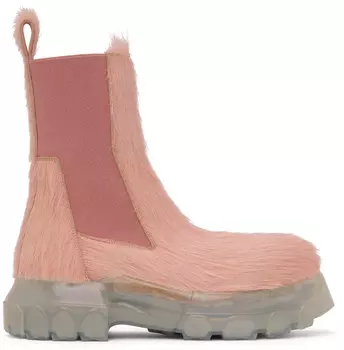 Розовые сапоги Beatle Bozo Tractor Rick Owens