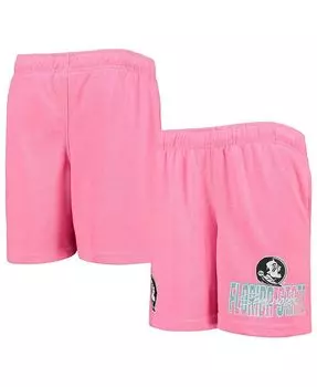 Розовые шорты Big Boys Seminoles штата Флорида Super Fresh Neon Daze Outerstuff, розовый