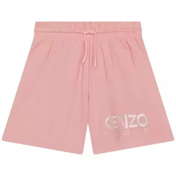 Розовые шорты с логотипом KENZO, розовый