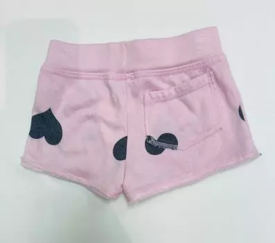 Розовые шорты с сердечками Cozii, розовый
