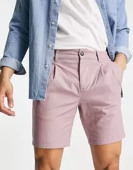 Розовые шорты-сигареты ASOS DESIGN ASOS DESIGN