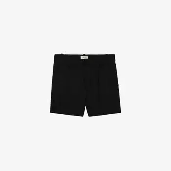 Розовые шорты строгого кроя из эластичной ткани с высокой посадкой Zadig&Voltaire, цвет noir