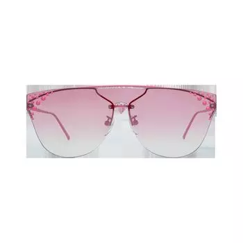Розовые солнцезащитные очки Furla