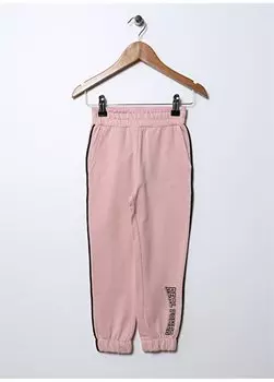 Розовые спортивные штаны с эластичной резинкой для девочек REALS GIRL Limon, розовый