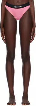 Розовые стринги Signature TOM FORD