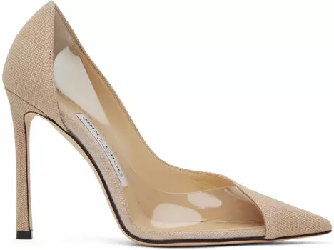Розовые туфли Cass 110 Jimmy Choo