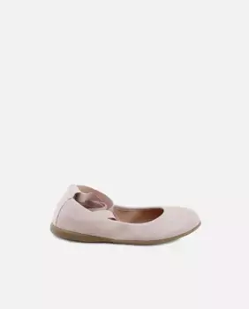 Розовые замшевые балетки для девочек Eli 1957, розовый