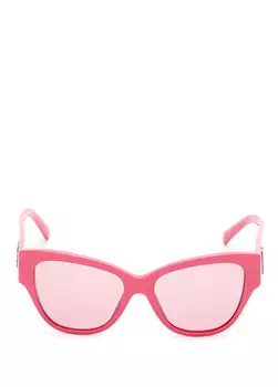 Розовые женские солнцезащитные очки Dolce&Gabbana, мультиколор