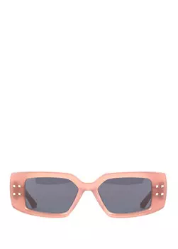 Розовые женские солнцезащитные очки v Valentino