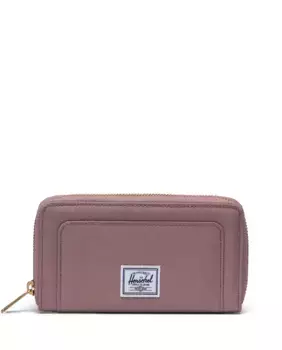 Розовый экологичный женский кошелек для монет на молнии Herschel, цвет Rosa