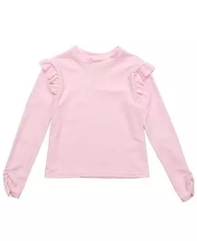 Розовый балетный топ для девочек LS Rash для малышей|детей Snapper Rock