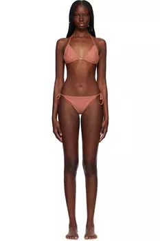 Розовый бикини Baby Fox Maison Kitsun