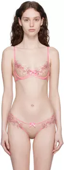 Розовый бюстгальтер Agent Provocateur Lindie