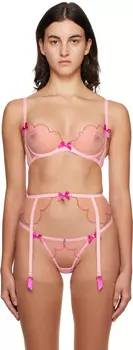 Розовый бюстгальтер Agent Provocateur Lorna