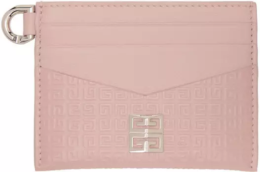 Розовый держатель для карт 4G Givenchy