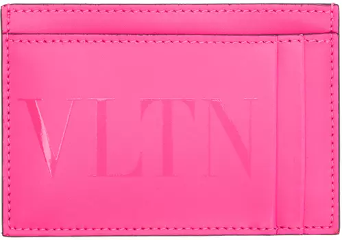 Розовый держатель карты VLTN Valentino Garavani
