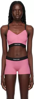 Розовый фирменный бюстгальтер TOM FORD
