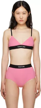 Розовый фирменный бюстгальтер TOM FORD