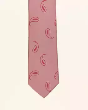 Розовый галстук-амеба для мужчин PuroEgo, розовый
