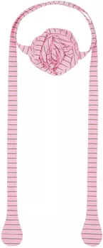 Розовый галстук-бабочка \Роза\"" Saks Potts