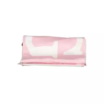 Розовый хлопковый шарф Guess Shoes