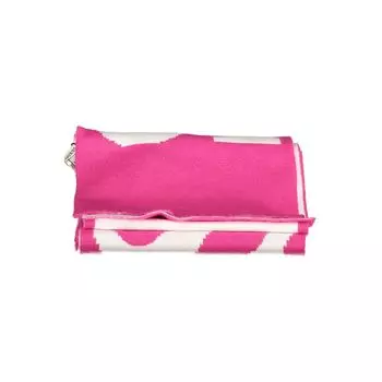 Розовый хлопковый шарф Guess Shoes