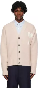 Розовый кардиган AMI Alexandre Mattiussi Ami De C?ur