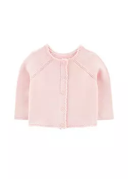 Розовый кардиган для девочки Oshkosh