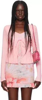 Розовый кардиган Холли GUIZIO