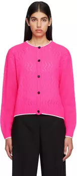Розовый кардиган на пуговицах MSGM