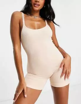 Розовый комбинезон без швов ASOS DESIGN