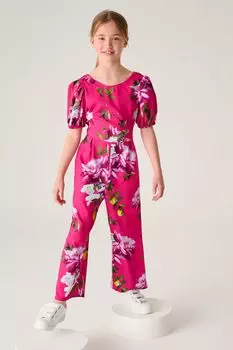 Розовый комбинезон с цветочными мотивами Baker By Ted Baker, розовый