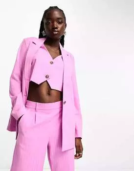Розовый комбинезон в тонкую полоску Vero Moda