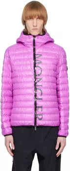 Розовый - Короткий пуховик Lauzet Moncler