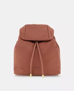 Розовый нейлоновый рюкзак с клапаном Tintoretto, розовый