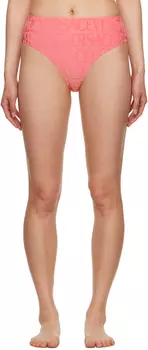 Розовый плавки бикини Dua Lipa Edition Versace Underwear